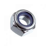 Гайка  М 5 оц. со стопорным кольцом